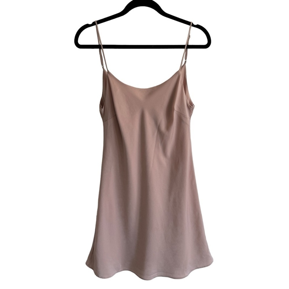 Lulus Make a Move Blush Pink Slip Dress, Size M - Picture 6 of 13